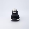 CUSHIONAIRE Men’s Crest lace up Sneaker with +Comfort Foam(Black)