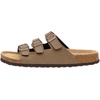 CUSHIONAIRE Men’s Lela-M Cork Footbed Sandal with +Comfort(Brown Nubuck)