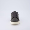 CUSHIONAIRE Men’s Princeton lace up Sneaker with +Comfort Foam(Charcoal/Off White)