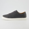 CUSHIONAIRE Men’s Princeton lace up Sneaker with +Comfort Foam(Dark Grey)