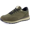 CUSHIONAIRE Men’s Crest lace up Sneaker with +Comfort Foam(Olive)