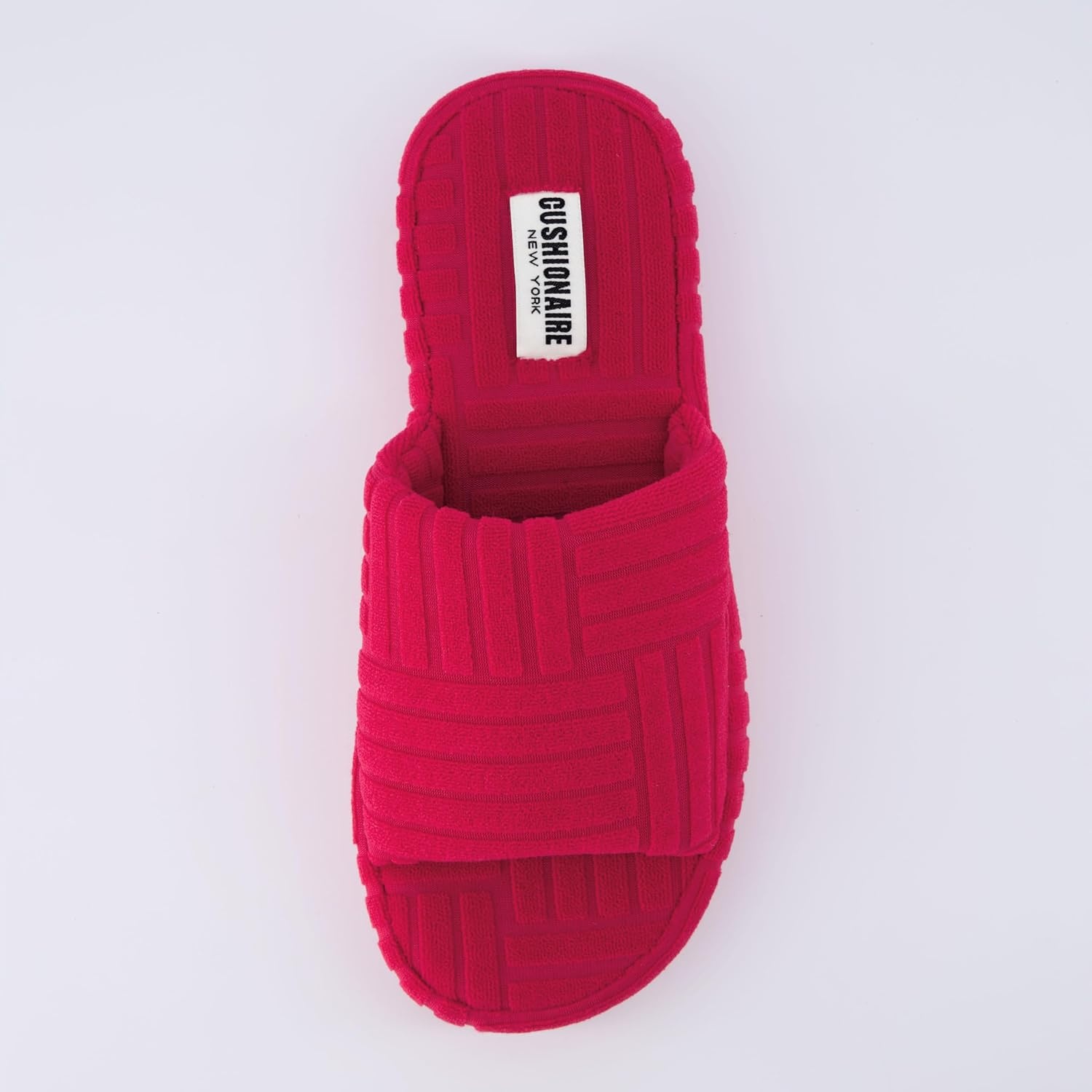 image:imageCUSHIONAIRE Womens RSVP slipper with Memory Foam Wide Widths AvailableFuchsia