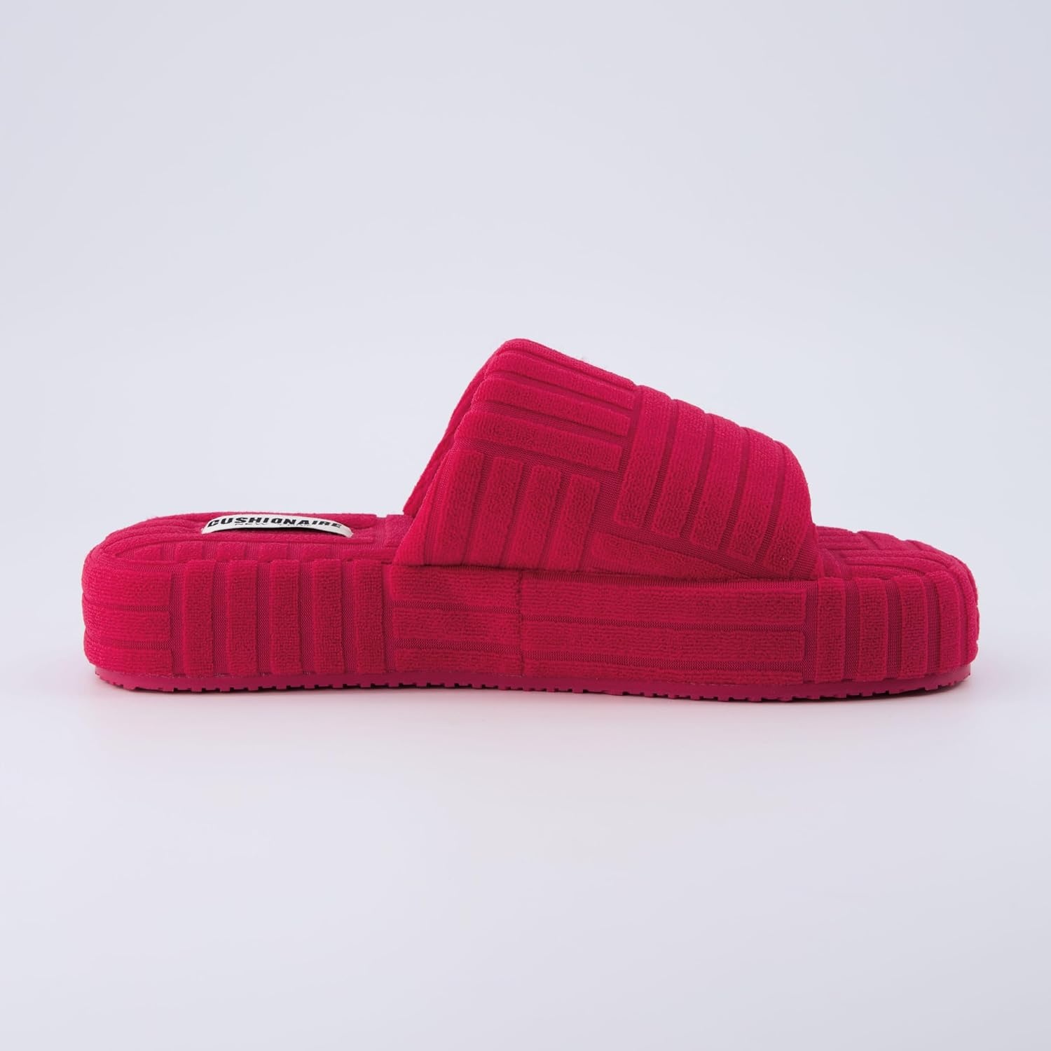 image:imageCUSHIONAIRE Womens RSVP slipper with Memory Foam Wide Widths AvailableFuchsia