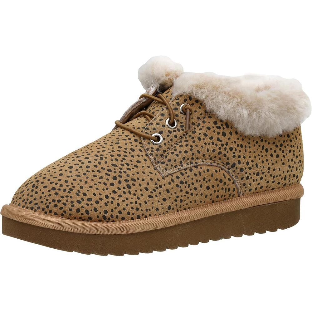 image:imageCUSHIONAIRE Womens Hope short pull on boot Memory FoamCheetah Genuine Suede