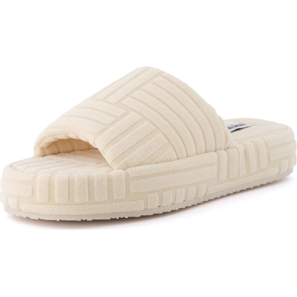 image:imageCUSHIONAIRE Womens RSVP slipper with Memory Foam Wide Widths AvailableCream