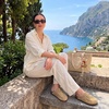 CUSHIONAIRE Cliff Suede Clog Mules for Women(Sand)