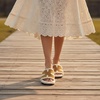 CUSHIONAIRE Cuddle Fur Slippers for Women Faux Shearling Slide Sandal +Memory Foam, Wide Widths Available(Chestnut)