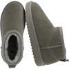 Gray Steel Genuine Suede