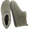 Grey Genuine Suede