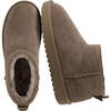Taupe Earth Genuine Suede