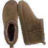 Taupe Genuine Suede