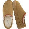CUSHIONAIRE Keto Womens Slippers Slip-On Suede Mule Slipper – Cozy & Stylish, Memory Foam & Faux Fur Lining, Wide Widths Available(Chestnut)
