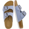 Lt. Blue Vegan Suede