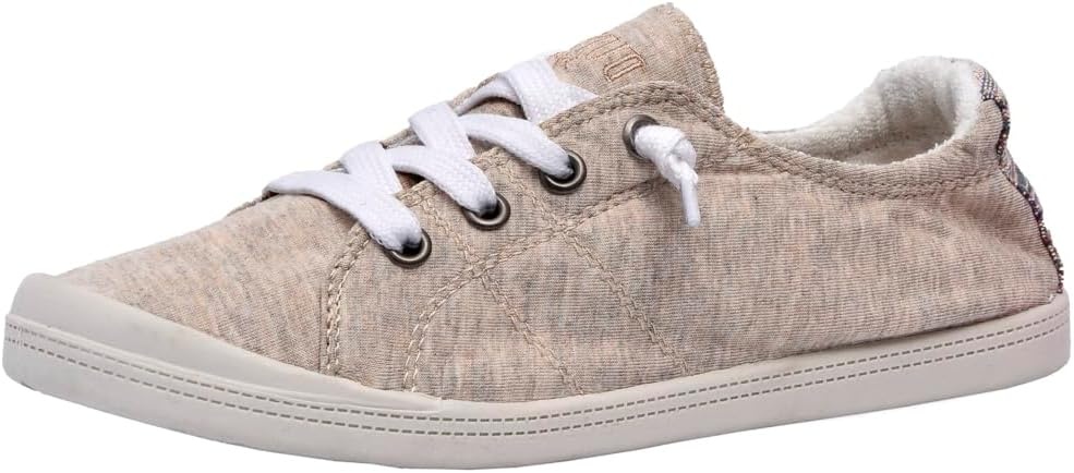 image:imageDunes Sport Womens Reesa Canvas SneakerNatural