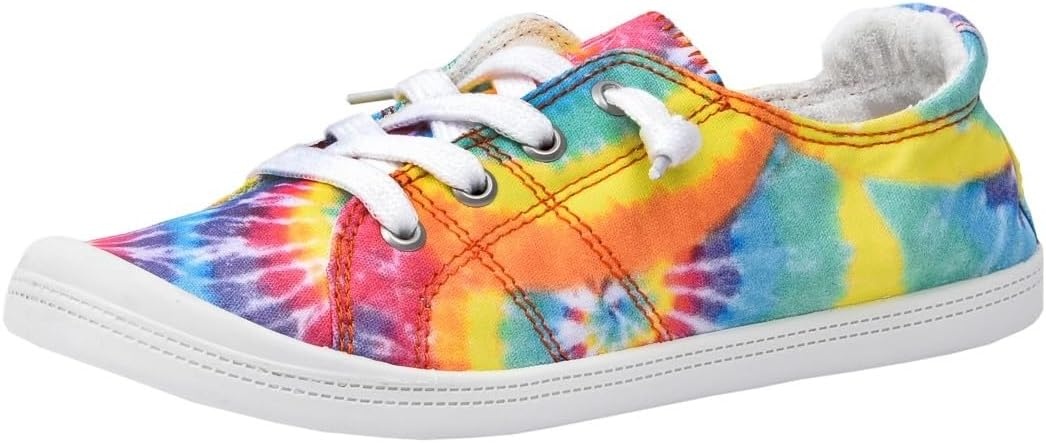 image:imageDunes Sport Womens Reesa Canvas SneakerTie Dye 1