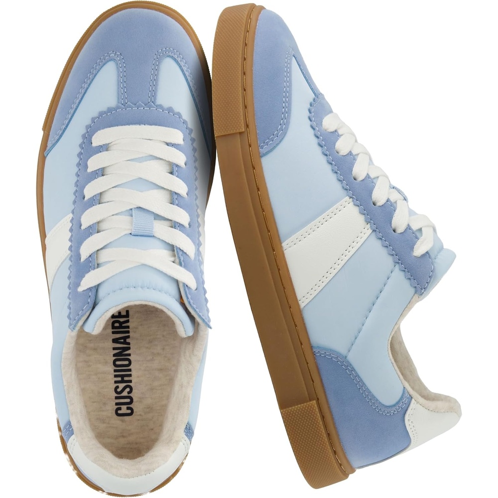 image:imageCUSHIONAIRE Balance Womens Sneakers Casual Tennis Shoes for Women with Memory Foam and Slip Resistant OutsoleBlue