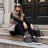 CUSHIONAIRE Hart Womens Casual Shoes with Dual Zippers- Lightweight Hidden Wedge Fashion Sneakers for Women(Black Canvas)