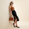 CUSHIONAIRE Women’s Bay Kitten Heel Dress Shoe +Memory Foam, Wide Widths Available(Black Patent)