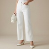 CUSHIONAIRE Women’s Bay Kitten Heel Dress Shoe +Memory Foam, Wide Widths Available(Smooth Cream)