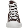 CUSHIONAIRE Women’s Vance high top Canvas Sneaker +Memory Foam(Choc Brown)