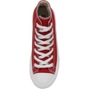 CUSHIONAIRE Women’s Vance high top Canvas Sneaker +Memory Foam(Red)