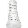 CUSHIONAIRE Women’s Vance high top Canvas Sneaker +Memory Foam(White Zipper)