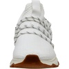 CUSHIONAIRE Women’s Zyler lace up Knit Sneaker +Memory Foam(White)