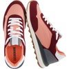 Salmon/Burgundy