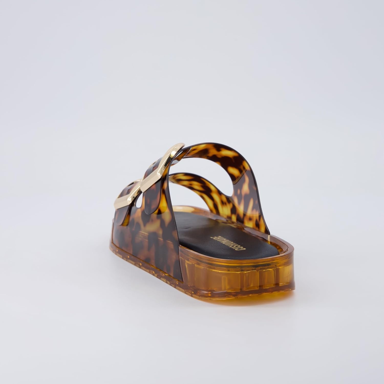 image:imageCUSHIONAIRE Gummie Slip On Jelly Sandals for WomenTortoise