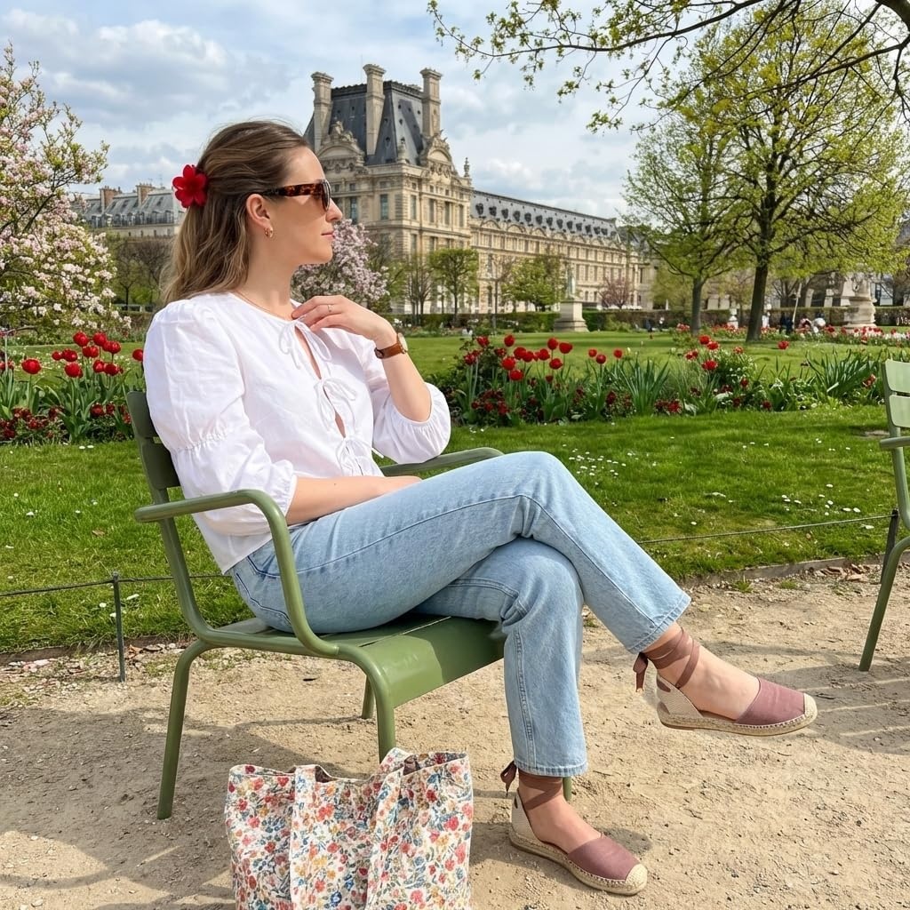 image:imageCUSHIONAIRE Talisa Espadrilles for Women Closed Toe Wedge Sandal with Elastic Ankle Strap and Jute Wrapped SoleChocolate