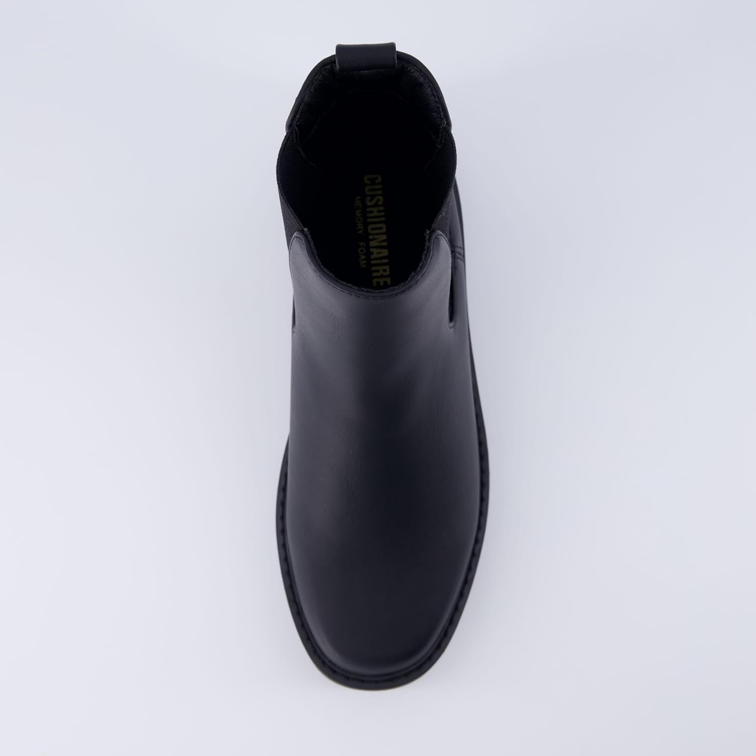 image:imageCUSHIONAIRE Womens Felix slip on chelsea boot Memory Foam Wide Widths AvailableBlack