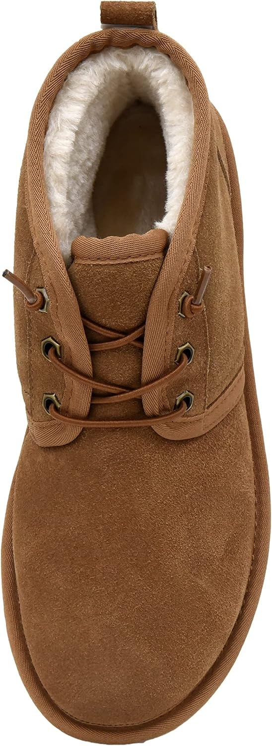 image:imageCUSHIONAIRE Womens Harper pull on boot Memory FoamChestnut Genuine Suede