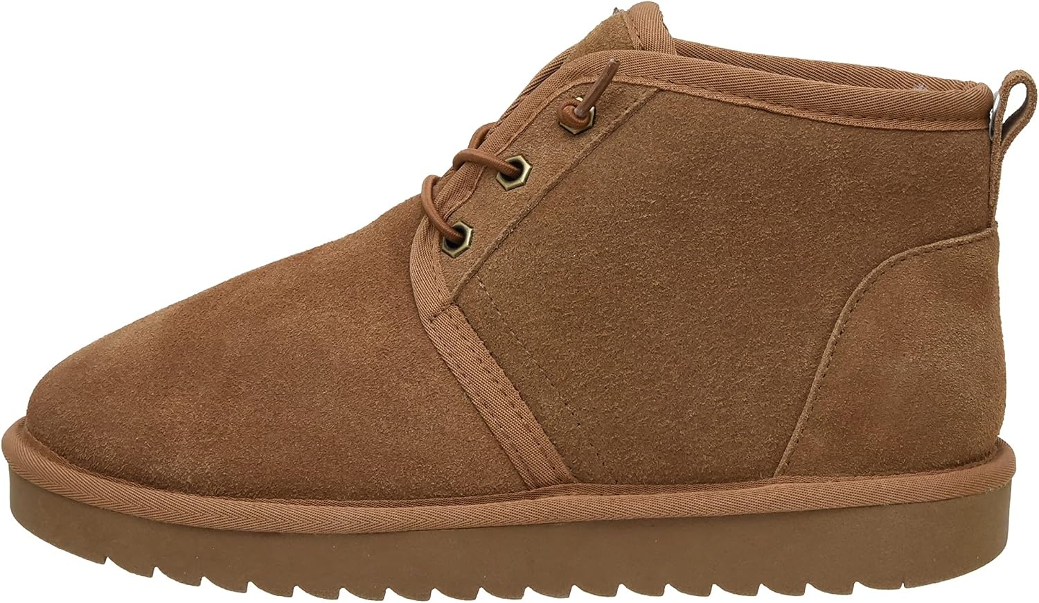 image:imageCUSHIONAIRE Womens Harper pull on boot Memory FoamChestnut Genuine Suede