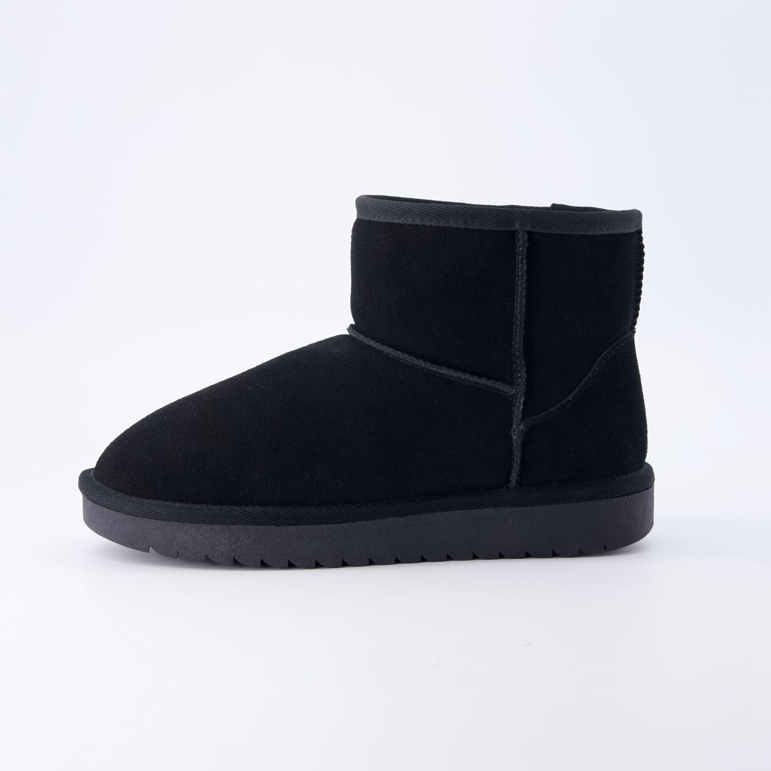 image:imageCUSHIONAIRE Womens Hipster pull on boot Memory FoamBlack Genuine Suede