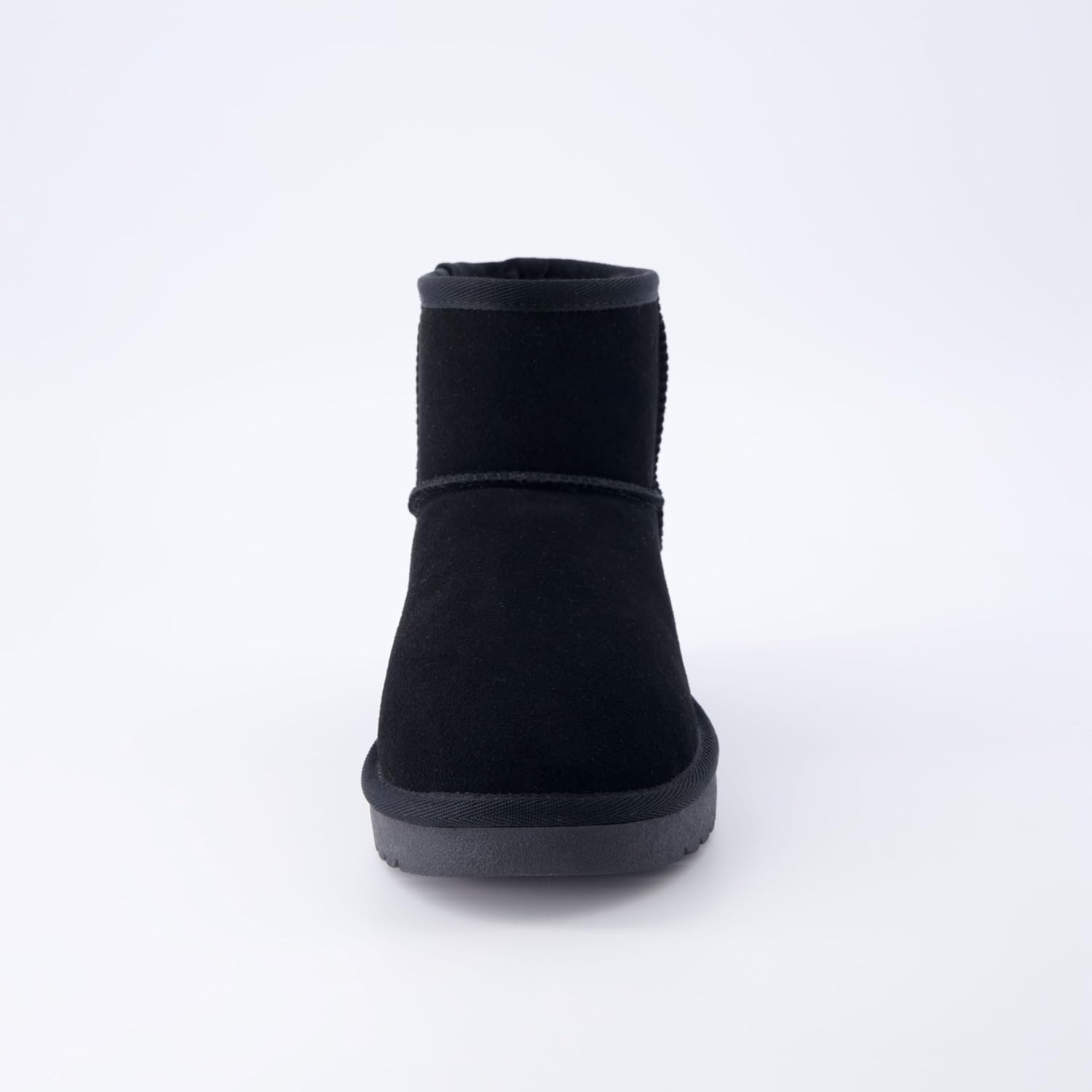 image:imageCUSHIONAIRE Womens Hipster pull on boot Memory FoamBlack Vegan Suede