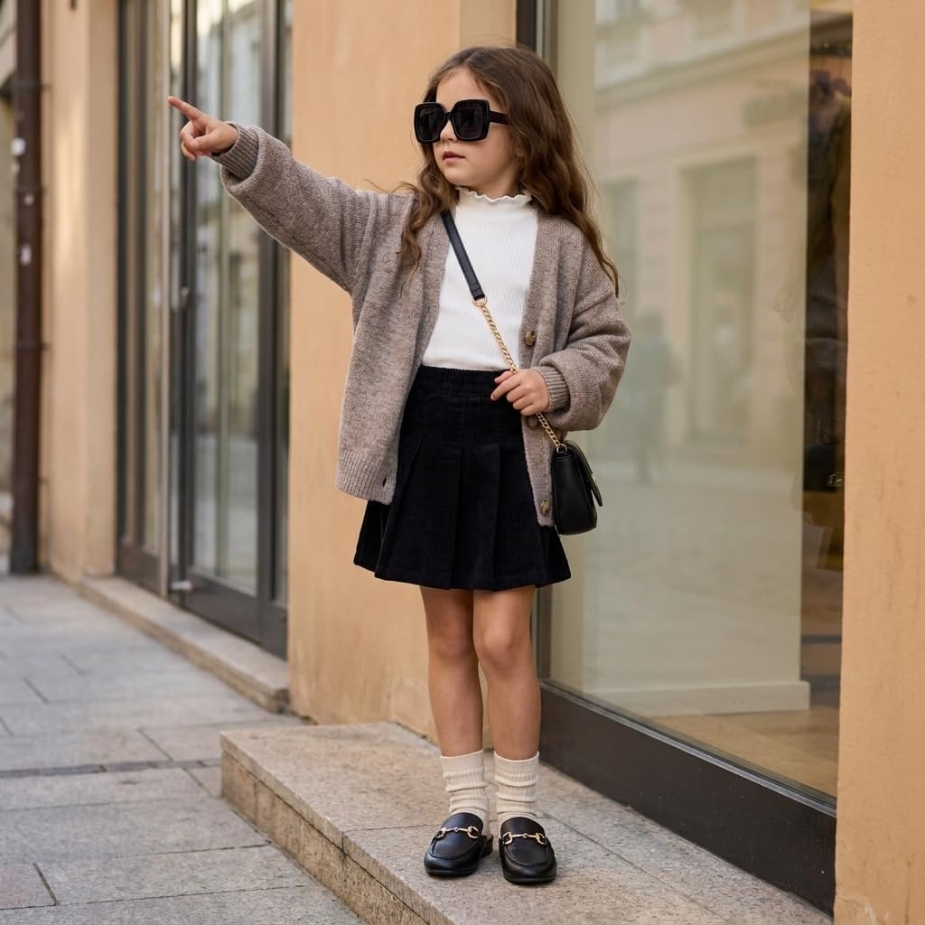 image:imageCUSHIONAIRE Yoga Kids Backless Penny Loafers Dress Shoes for Boys and GirlsBlack