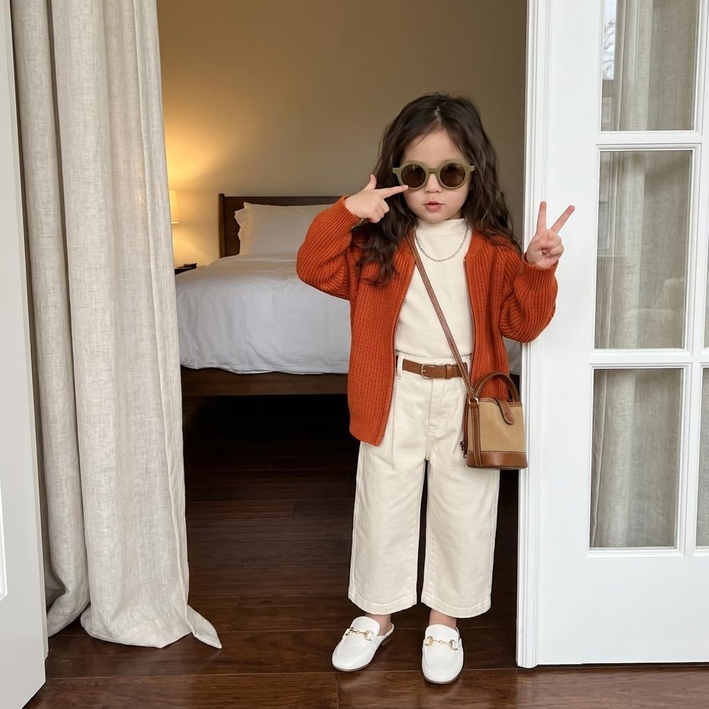 image:imageCUSHIONAIRE Yoga Kids Backless Penny Loafers Dress Shoes for Boys and GirlsBone