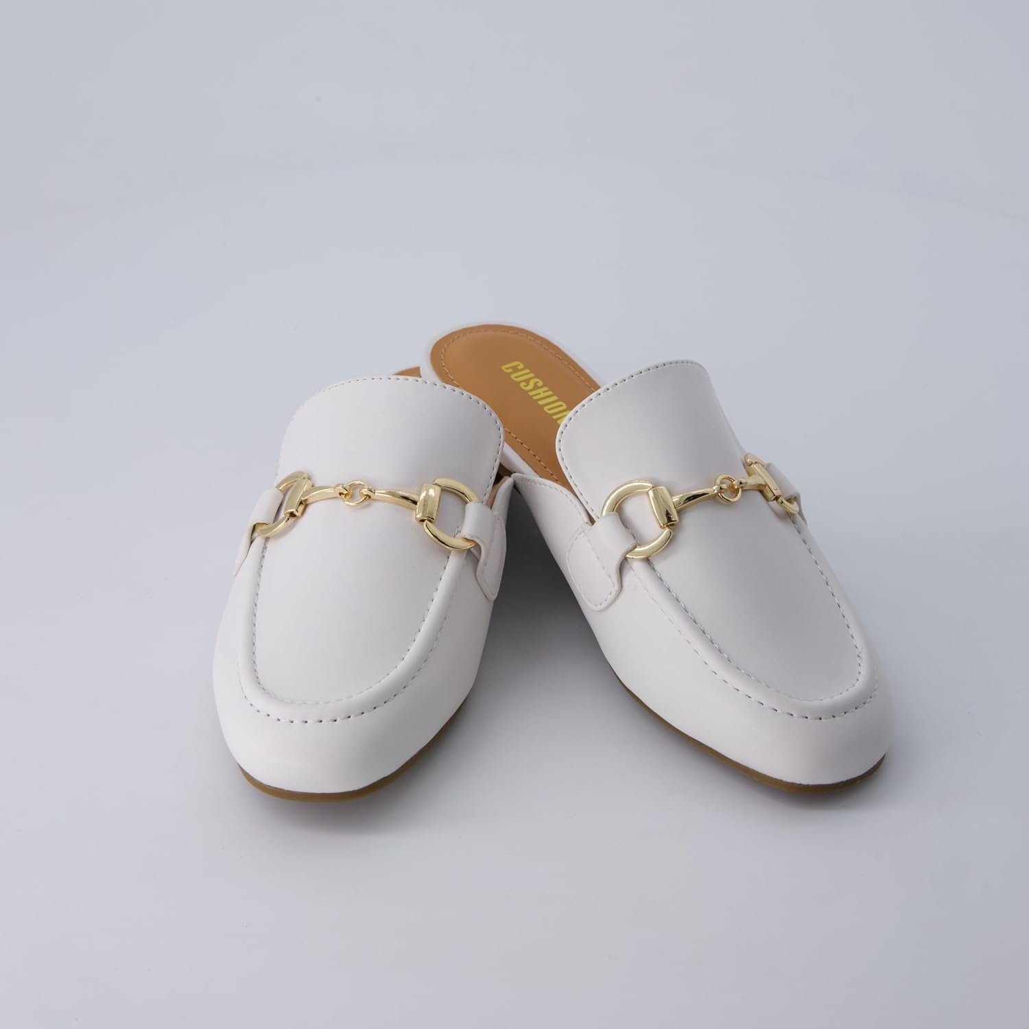 image:imageCUSHIONAIRE Yoga Kids Backless Penny Loafers Dress Shoes for Boys and GirlsBone