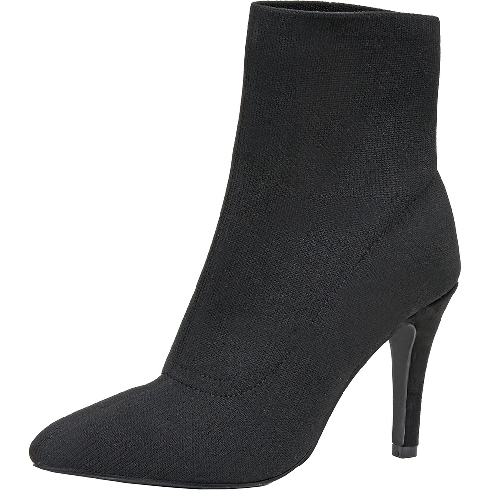 image:imageCUSHIONAIRE Womens Gipsee stretch knit Heel Memory FoamBlack