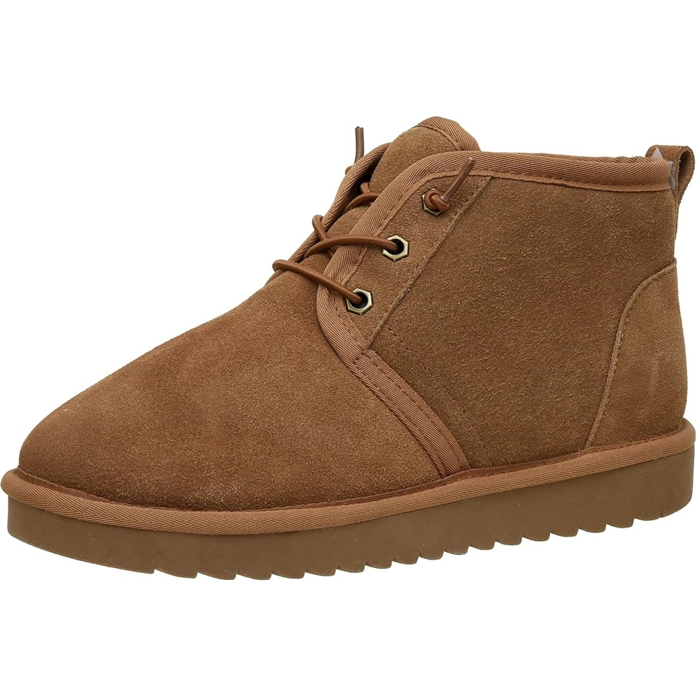 image:imageCUSHIONAIRE Womens Harper pull on boot Memory FoamChestnut Genuine Suede