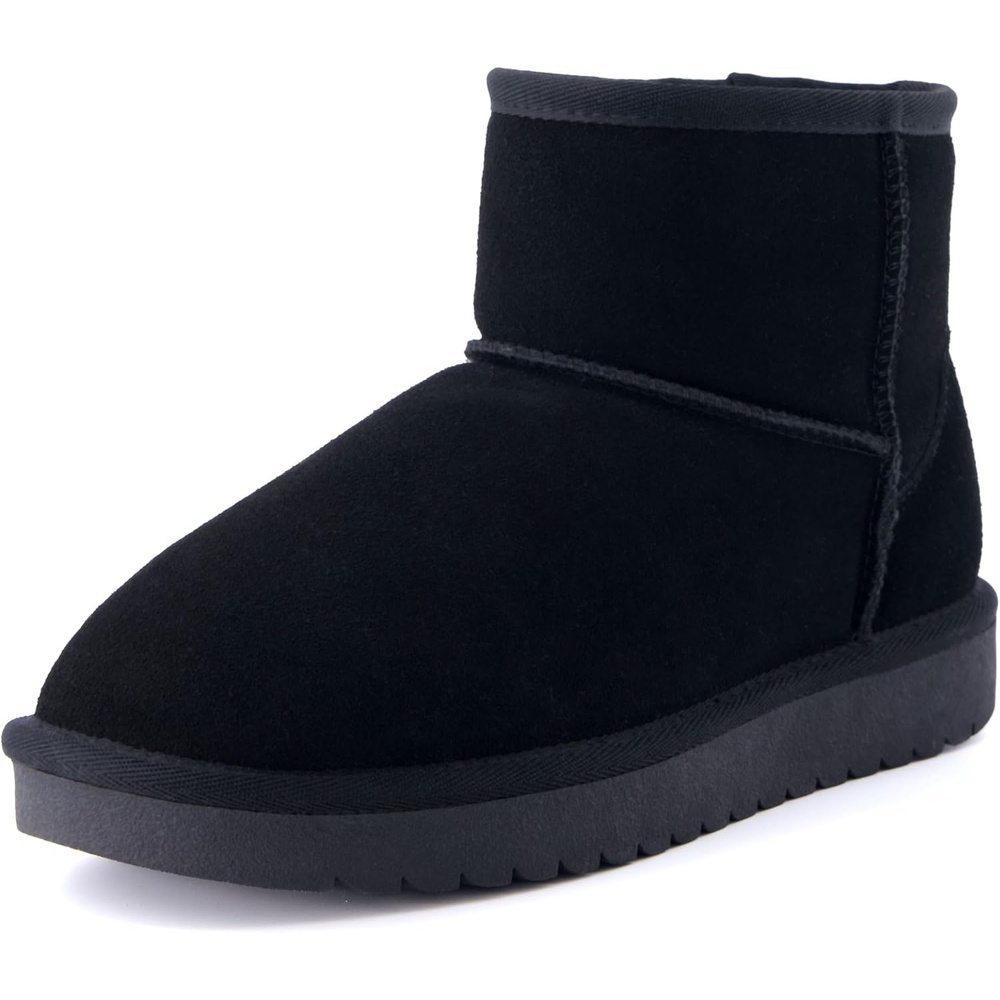 image:imageCUSHIONAIRE Womens Hipster pull on boot Memory FoamBlack Vegan Suede