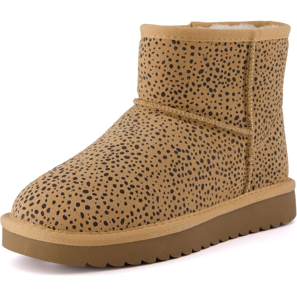 image:imageCUSHIONAIRE Womens Hipster pull on boot Memory FoamCheetah Genuine Suede