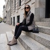 CUSHIONAIRE Britain Genuine Suede Chelsea Ankle Boots for Women(Taupe)