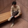 CUSHIONAIRE Caden Genuine Suede Penny Loafers for Men(Tan)