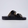CUSHIONAIRE Gummie Slip On Jelly Sandals for Women(Smoke)