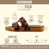 CUSHIONAIRE Palm Slides Jelly Sandals for Women, Shower Shoes for Beach(Tortoise)