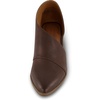 CUSHIONAIRE Puck Low-Cut Ankle Shootie Style Womens Shoes, Low Heel Ankle Booties for Women with Memory Foam(Brown)