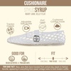 CUSHIONAIRE Syrup Mary Jane Jelly Ballet Flats for Women(Clear)