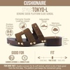 CUSHIONAIRE Tokyo Vegan Leather Suede Platform Sandals for Women Adjustable Strap Heeled Slide Sandals with Memory Foam Comfort(Brown Genuine Suede)