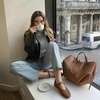 CUSHIONAIRE Wit Hand Woven Womens Flats, Comfortable Mary Jane Ballet Flat with Adjustable Buckle Braided Strap and Cushioned Memory Foam(Cognac)